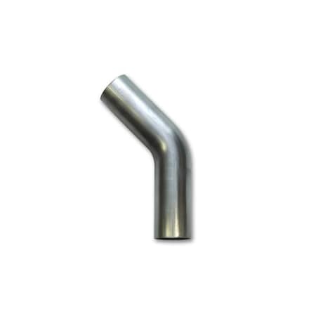 Vibrant 13102 Stainless Steel Exhaust Pipe Bend 45 Degree - 3 In. V32-13102